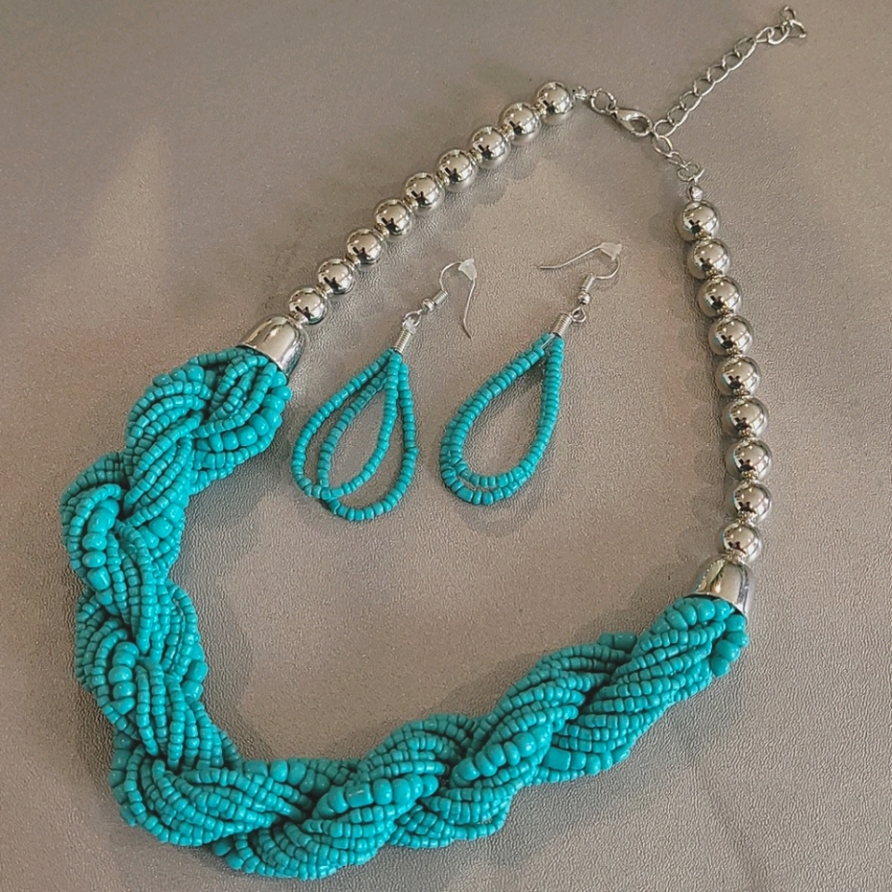 Beaded Jewlery Set